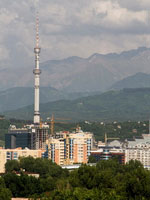 Kok-Tobe and tv-tower, Almaty